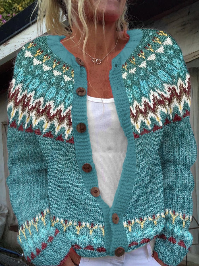 Serenity | vintage icelandic cardigan