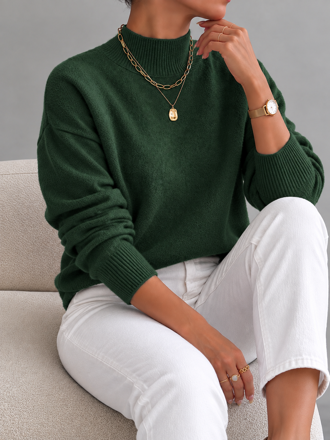 Arabella | Roll-Neck Jumper
