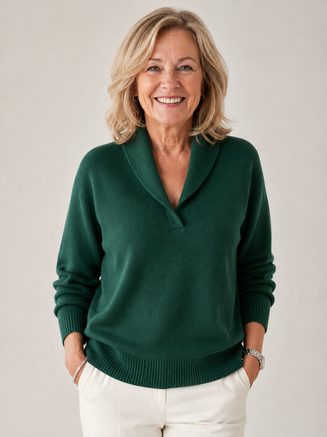 Dorothy V-Neck Knit Jumper