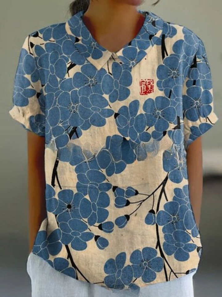 MARLENE™ – Vintage Print Shirt