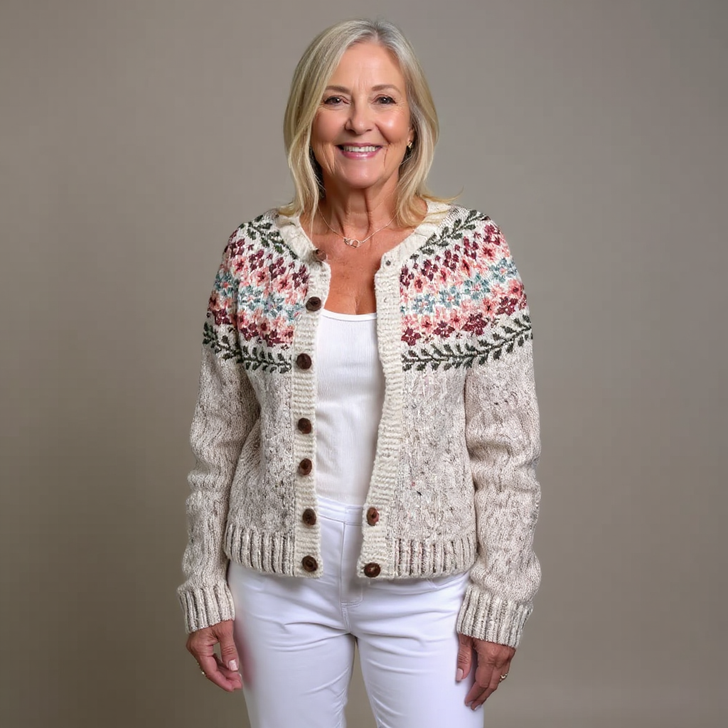 Madelyne | vintage icelandic cardigan
