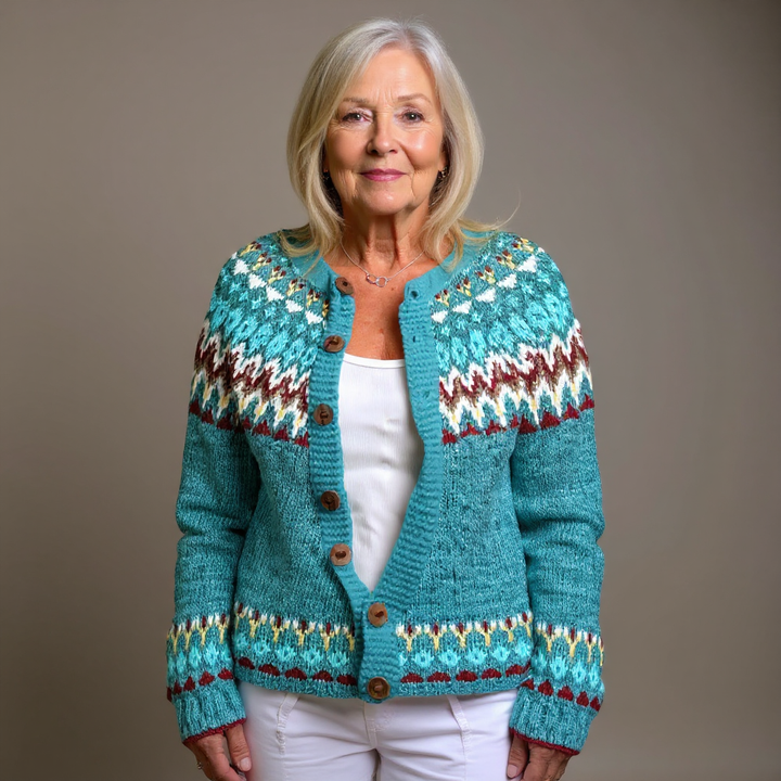 Serenity | vintage icelandic cardigan
